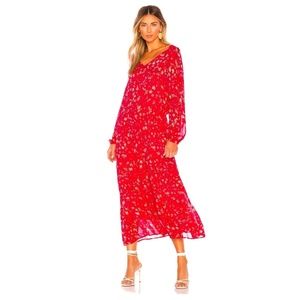 NWT: Free People - Wall Flower Midi Dress